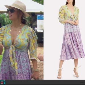 Hemant & Nandita Layla Dress, Paisley, as seen on RHOOC. Small